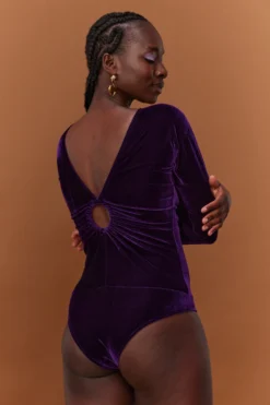 BODY MELODY VELOURS PURPLE -Citron Style Promos Boutique MML 010823 LOOKBOOK 1739 scaled