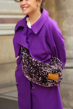 SAC BANANA SEQUINS ROSES -Citron Style Promos Boutique MML 8671 1 scaled