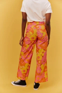 PANTALON KEVIN SUMMER BLOSSOM -Citron Style Promos Boutique MML SUMMER 230323 0229 scaled