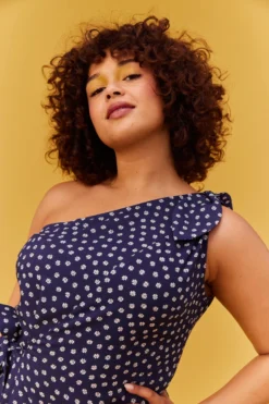 ROBE LEXIE MICRO FLEURS -Citron Style Promos Boutique MML SUMMER 230323 0284 scaled