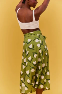 JUPE SAMANTHA TULIP BLOOM -Citron Style Promos Boutique MML SUMMER 230323 0378 scaled