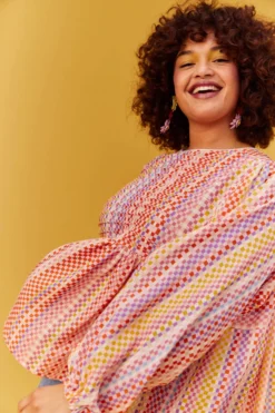 BLOUSE EUGENIE MARKET SUPPLY -Citron Style Promos Boutique MML SUMMER 230323 0699 scaled