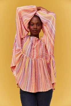 BLOUSE EUGENIE MARKET SUPPLY -Citron Style Promos Boutique MML SUMMER 230323 0843 scaled