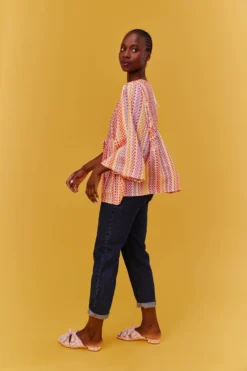 BLOUSE EUGENIE MARKET SUPPLY -Citron Style Promos Boutique MML SUMMER 230323 0855 scaled