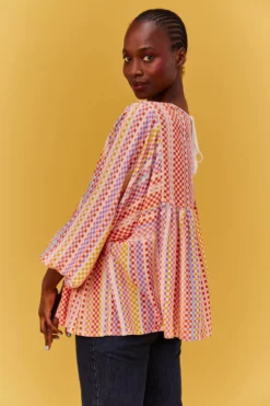 BLOUSE EUGENIE MARKET SUPPLY -Citron Style Promos Boutique MML SUMMER 230323 0862 scaled