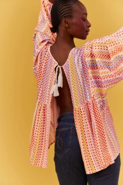 BLOUSE EUGENIE MARKET SUPPLY -Citron Style Promos Boutique MML SUMMER 230323 0874 scaled