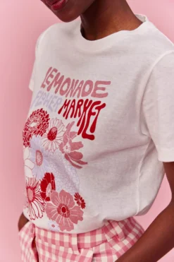 T-SHIRT RICKY FLOWER MARKET 10 T-SHIRT RICKY FLOWER MARKET -Citron Style Promos Boutique MML SUMMER 230323 1231 scaled