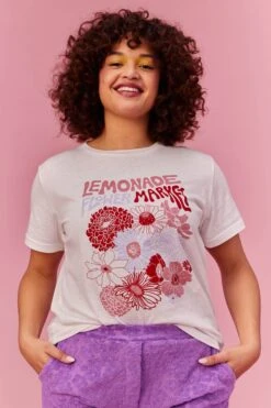 T-SHIRT RICKY FLOWER MARKET 14 T-SHIRT RICKY FLOWER MARKET -Citron Style Promos Boutique MML SUMMER 230323 1252