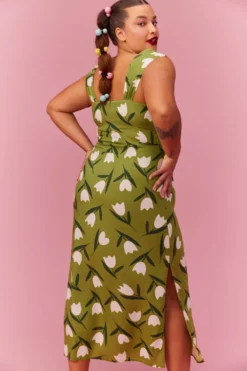 ROBE LOURDES TULIP BLOOM -Citron Style Promos Boutique MML SUMMER 230323 1384 scaled