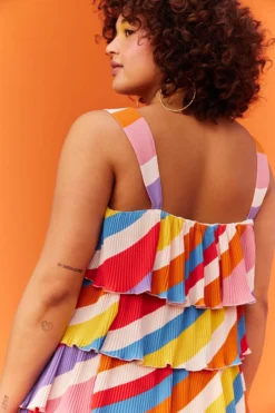 ROBE LISE RAYURES MULTI -Citron Style Promos Boutique MML SUMMER 230323 1575 d0917644 b176 47cc 9d46 0ca3cf66e5ef scaled