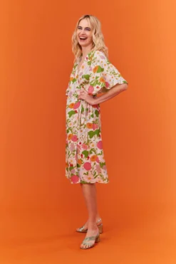 ROBE LOULOU FLOWER MARKET -Citron Style Promos Boutique MML SUMMER 230323 1611 scaled