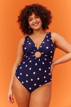 MAILLOT DE BAIN MELO POLKA NAVY -Citron Style Promos Boutique MML SUMMER 230323 1683 scaled