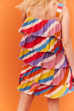 ROBE LISE RAYURES MULTI -Citron Style Promos Boutique MML SUMMER 230323 1918 scaled