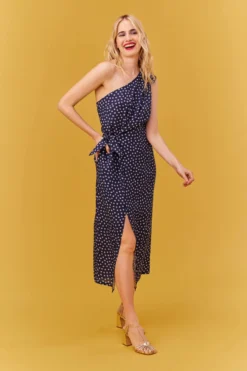 ROBE LEXIE MICRO FLEURS -Citron Style Promos Boutique MML SUMMER 230323 2381 scaled