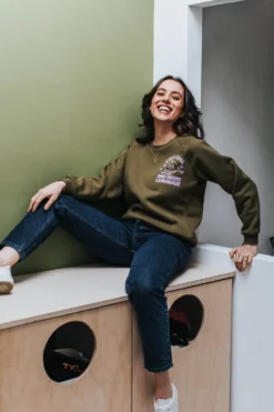 SWEAT HENRI KAKI -Citron Style Promos Boutique PER Henri 20 scaled