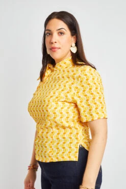 Haut Sylvia -Citron Style Promos Boutique large A 6