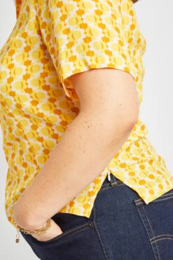 Haut Sylvia -Citron Style Promos Boutique large A 7