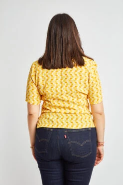 Haut Sylvia -Citron Style Promos Boutique large A 8