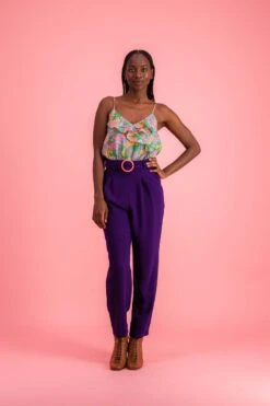 Combinaison Naomi -Citron Style Promos Boutique large combi naomi fleurs